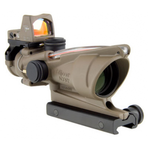 Trijicon ACOG 4x32 .223 Red Chevron FDE TA31-D-100324