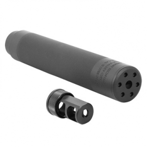 Desert Tech DTSS SRS Suppressor Package: .338 Win Titanium & 3/4x24 SRS QD Brake DTS-B34