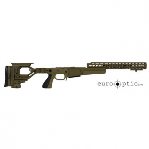 Accuracy International AX AICS Chassis REM 700 SA .308 16" forend tube Dark Earth 26712FD in Flat Dark Earth