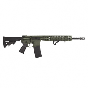 LWRC International LWRC ICDI 5.56mm 16" 1/7" 1/2x28 TPI OD Green Discovery Impingement Discovery ICDIR5ODG16E