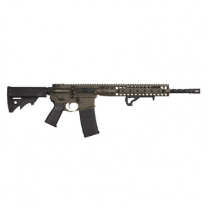 LWRC International LWRC ICDI 5.56mm 16" 1/7" 1/2x28 TPI Patriot Brown Impingement Discovery ICDIR5PBC16E
