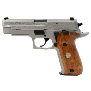 Sig Sauer P226 Stainless Engraved 9mm Pistol E26R-9-SSS-ESM