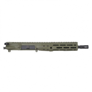 LWRC International LWRC ICDI M-LOK Direct Impingement 5.56mm NATO 10.5" 1:7" 1/2x28 Bbl OD Green Complete Upper Receiver ICDIU5ODG10ML