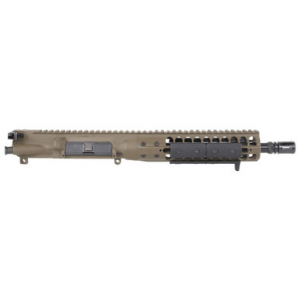 LWRC International LWRC ICDI Direct Impingement 5.56mm NATO 10.5" 1:7" 1/2x28 Bbl Patriot Brown Complete Upper Receiver ICDIU5UBC10