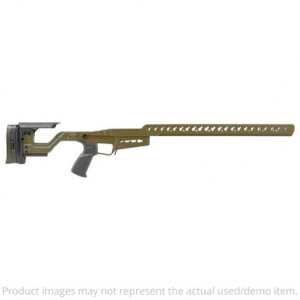 Accuracy International AT-X AICS Rem 700 Short Action/Long Upper Dark Earth Chassis System 29642DE Excellent Condition UA4829 in Flat Dark Earth