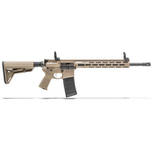 Springfield Armory 5.56 FDE SAINT w/ Chrome Moly 16" Barrel w/ FF Handguard, Mid Length Gas System Rifle ST916556FDEFFH