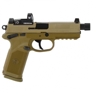 FN America FN FNX-45 Tactical .45 ACP FDE/FDE NS Pistol with 2X10 Vortex Venom Red Dot 66-100660