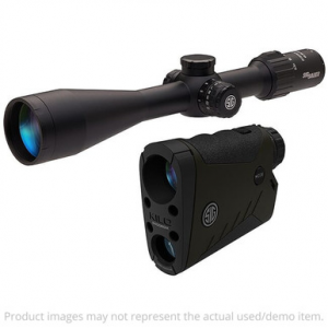 SIG Sauer BDX Combo Kit Kilo 2400 BDX and Sierra 3 BDX Rifle Scope 6.5-20x52mm SOK24BDX01 Open Packaging UA4860