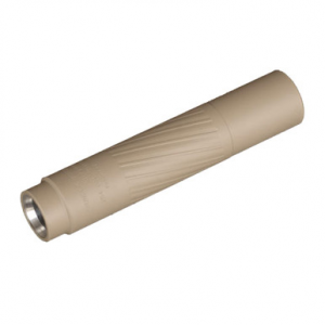 Thunder Beast Arms Thunder Beast Ultra 7CB 6.5mm Gen 2 FDE Suppressor w/M18x1.5 Muzzle Brake U7CB65-MX18x15-FDE