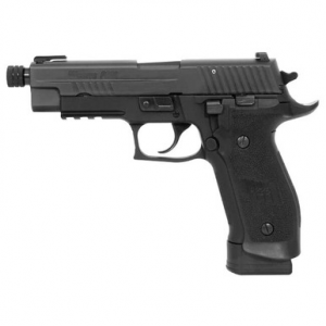 Sig Sauer P226 9mm TACOPS, Black Nitron, Beavertail, SRT, TFO / SIGLITE Night Sight Combo, Magwell Grips Pistol