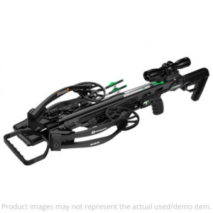 Centerpoint Hellion 400 HRK Hunt Ready Kit Crossbow Package C0016 - Light Wear - Frayed Bowstring - Excellent Condition UA6180 in Black