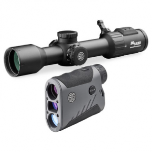 Sig Sauer BDX Combo Kit, Kilo1600BDX LRF and Sierra6BDX Rifle Scope, 2-12x40mm SOK16BDX61