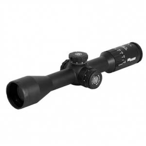 Sig Sauer WHISKEY5 Scope, 3-15x44mm, 30mm, SFP, Mrad Milling Hunter Illum Reticle, Levelplex, 0.1 Mrad Adj, Lr Turret, Black SOW53017