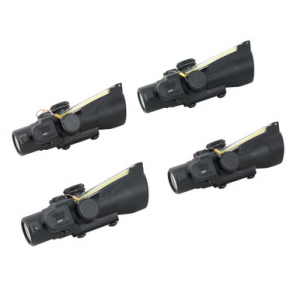 Trijicon 3x24 Low Compact ACOG Dual Illum Amber Crosshair Ballistic Reticle TA50-C-400230 US Government BuyBack NO MOUNT