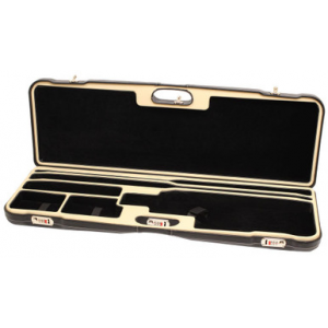 Negrini One Shotgun Two Bbl 36.5" Black Leather & Creme/Black 1653PPL in Black Leather Exterior; Creme/black Interior