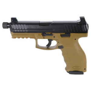 Heckler & Koch HK VP9-B Tactical 9mm 4.7" Bbl Push-Button Mag Release FDE Pistol w/(3) 17rd Mags & Night Sights 81000776