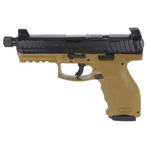 Heckler & Koch HK VP9-B Tactical 9mm 4.7" Bbl Push-Button Mag Release Optics Ready FDE Pistol w/(3) 10rd Mags & Night Sights 81000777