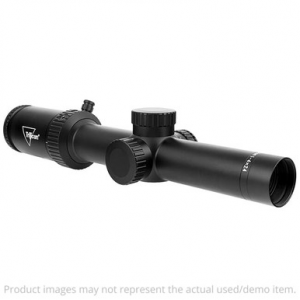 Trijicon Credo HX 1-4x24mm SFP Red Standard Duplex 30mm Satin Blk Riflescope CRHX424-C-2900009 Ring Marks UA5110