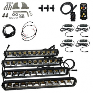 FOXPRO Mudcutter Bow Fishing Light 4 Pack Kit MUDCT4KIT