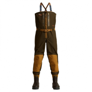 Sitka Gear Delta Zip Wader Earth Large 12 Boot 600238-EA-L-12