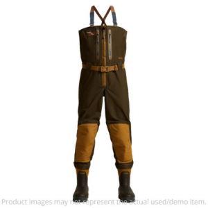 Sitka Gear Delta Zip Wader Earth Large 10 Boot 600238-EA-L-10 - Good Condition UA5842
