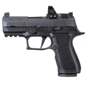 Sig Sauer P320, Like New Demo 9mm, 3.6in, X-Series, Blk, Striker, X-Ray 3 Supp Sights, Mod Poly X Grip, (2) 15rd Mag, ROMEO1pro, Rail 320XC-9-BXR3-RXP