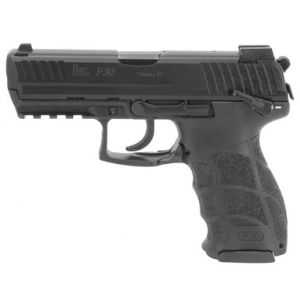 Heckler & Koch HK P30S (V3) 9mm DA/SA Pistol w/ Ambi. Safety/Rear Decocking Button (3) 10rd Mags and Night Sights 81000114