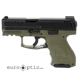 Heckler & Koch HK VP9SK Subcompact 9mm OD Green (3) 10rd Magazines & Night Sights 81000098