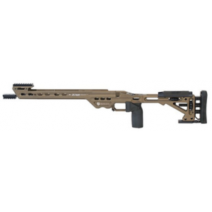 Masterpiece Arms BA Comp Chassis Rem700 SA LH Burnt Bronze