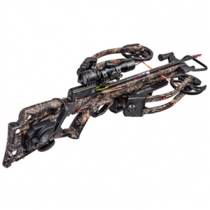 Wicked Ridge Crossbows Wicked Ridge RDX 400 REFURBISHED Crossbow w/ACUdraw, Multi-Line Scope, & 3 XX75 Arrows RF-WR19060-5532 in Mossy Oak Country