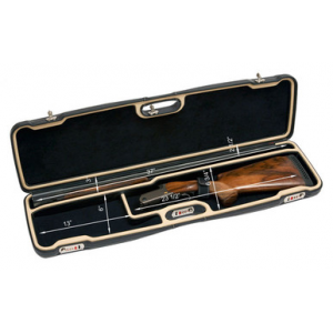Negrini One Shotgun 36.5" Black Leather & Creme/Black 1607SPPL/5011 in Black Leather Exterior; Creme/black Interior