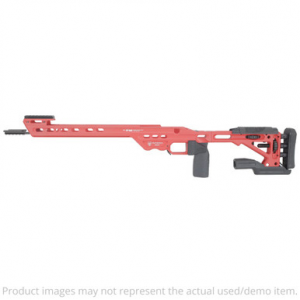 Masterpiece Arms Rem SA LH USMC Red Comp Chassis COMPCHASSISREMSA-RED-LH-21 Excellent Condition, Minor Scratches Near Buttpad UA4309