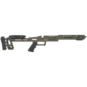 Masterpiece Arms Remington LA RH Mil Spec OD Green Ultra Lite Chassis ULCHASSISREMLA-ODG-21 in Olive Drab Green