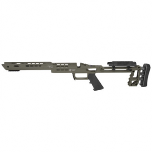 Masterpiece Arms Remington LA LH Mil Spec OD Green Ultra Lite Chassis ULCHASSISREMLA-ODG-LH-21 in Olive Drab Green