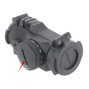 Aimpoint Micro T-2 2MOA Red Dot Reflex Sight 200180 No Mount, Cardboard Box, Scratched Battery Cap UA2861
