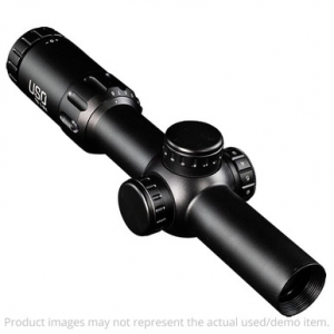 US Optics 1-8x24mm 30 mm Digital Red FFP JNG Reticle Elev and Windage Zeroing Knob w/ 1/4 MOA Adjustments TS-8X-JNG-MIL - Light Ring Marks UA4692