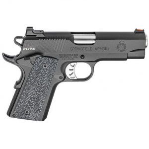 Springfield Armory 1911 Range Officer Elite Compact .45ACP 4" (2) 6rd Mags Pistol Black-T w/ Range Bag PI9126E