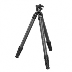 Leofoto SA-X SA-404CLX Tripod w/Rosette, 3/8" Mounting Stud & MA-40X Lever-Release Rapid Lock Ball Head SA-404CLX-MA-40X-ARCA