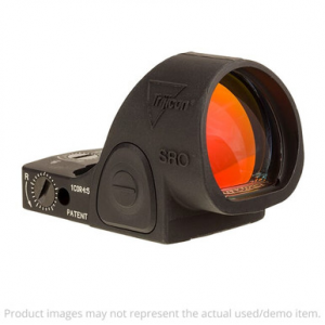 Trijicon SRO Sight Adjustable LED 5.0 MOA Red Dot Bronze SRO3-C-2500003 - Like New - Incorrect Box UA6599