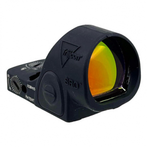 Trijicon SRO Sight Adjustable LED 2.5 MOA Red Dot SRO2-C-2500002 - Scratched Battery Cap, Otherwise Excellent UA4057