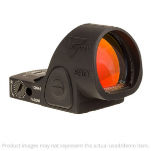 Trijicon SRO Sight Adjustable LED 2.5 MOA Red Dot SRO2-C-2500002 Excellent Condition UA5171