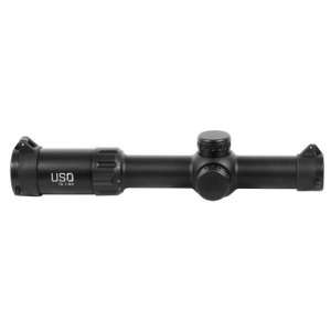 US Optics 1-8x24mm ; 30 mm Tube; Digital Red FFP RBR Reticle; Elevation and Windage Zeroing Knob with 1/4 MOA Adjustments TS-8X RBR UA1826 Minusc
