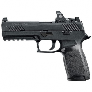 Sig Sauer P320 9mm 4.7" RX Black Striker Tall Contrast 17rd 320F-9-B-RX