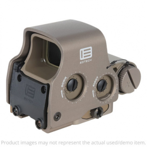 EOTech EXPS3-1 Tan Holographic Sight w/1 MOA Dot Side Button & QD STS Mount EXPS3-1TAN - Excellent Condition UA5843