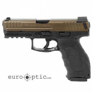 Heckler & Koch HK VP9 9mm Midnight Bronze Handgun (3) 15rd Magazines and Night Sights 81000139