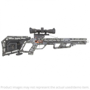 Wicked Ridge M-370 Peak Camo Crossbow w/ACUdraw and Multi-Line Scope WR20003-9532 Broken Accudraw Missing arrow, Crank UA2679