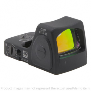 Trijicon RMRcc Sight Adjustable LED 6.5 MOA Red Dot CC07-C-3100002 - Small Scratch on Unit UA4215