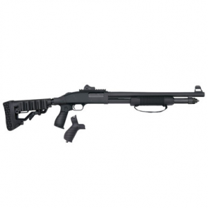 Mossberg 590 SPX Flex 12ga 18.5" Bbl 6+1 Black Shotgun 50696
