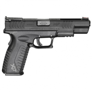 Springfield Armory XD(M) .45 ACP 5.25" Black, 10-Round Competition Series (W/3 Magazines) Pistol XDM952545BE