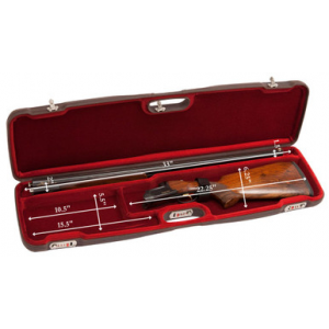 Negrini One Shotgun 32.75" Brown/Red 1602PL/4708 in Brown Exterior; Red Interior